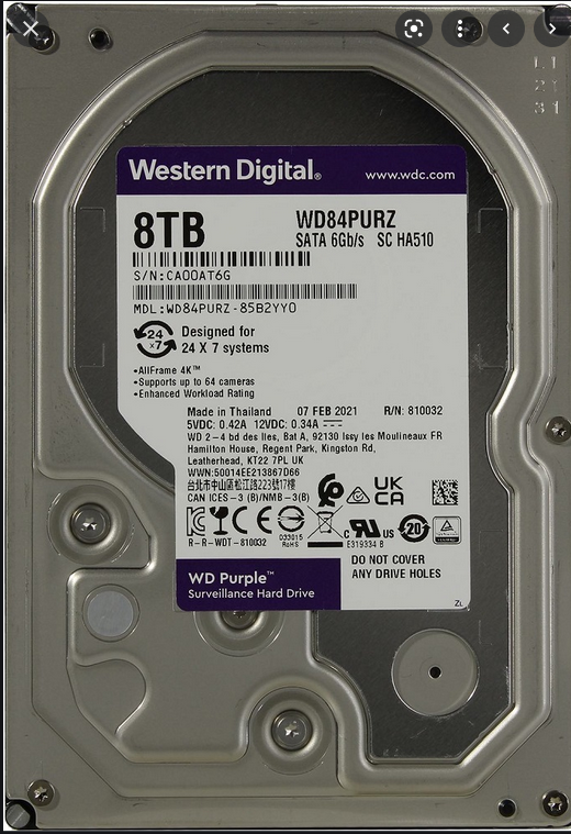 WD84PURZ HDD